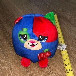 Misfittens plush cat, box e